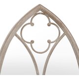  Ogledalo boja pijeska 100x45 cm željezno za unutarnju upotrebu | Eponuda.com