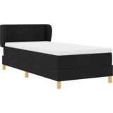  Crni Platneni Okvir za Krevet s Dušekom 100x200 cm | shoptok.hr