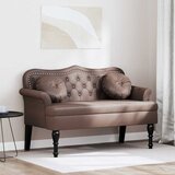  Chesterfield klupa Smeđa 120.5 x 65 x 75 cm Lažna koža | shoptok.hr