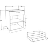 MID.YOU KUHINJSKA SPODNJA OMARICA | Shoptok.si