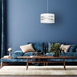  Luster na sajli HELEN 1xE27/15W/230V prečnik 35 cm bela | Eponuda.com