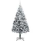 vidaXL Umestno božično drevo med 300 LED Zelena 240 x 150 cm | Shoptok.si