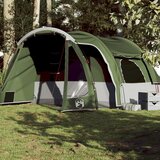  The Living Store Družinski šotor za 6 oseb zelen vodoodporen - Družinski Šotor, (21486790) | Shoptok.si