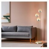 Opviq podna lampa Judy, 150 cm, 30 cm, E27, zlatna boja | Eponuda.ba