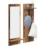  Vješalica za kapute na zidu Zidne Staro drvo 70 x 10 x 90 cm | shoptok.hr