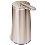 simplehuman Automatski čelični dozator za sapun u zlatnoj boji 266 ml | shoptok.hr