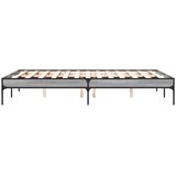  Okvir za krevet boja hrasta 140x190cm konstruirano drvo i metal | shoptok.hr