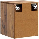  Noćni ormarić za montažu na zid Staro drvo 34,5 x 33 x 40 cm | shoptok.hr