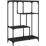 vidaXL Knjižna polica črna 81x36x115 cm inženirski les in jeklo, (20978580) Cene