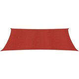  Senčno jadro 160 g/m² rdeče 2,5x4,5 m HDPE, (20965572) | Shoptok.si