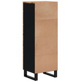  Visoka komoda s 3 vrata 40x33x110 cm od drva bagrema i željeza | Eponuda.com