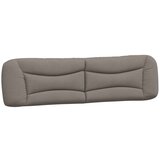 Maison Chic posteljno vzglavje - vzglavna omarica - vzglavna stranica taupe 200 cm blago, (21704324) | Shoptok.si