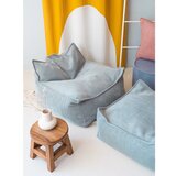 Wigiwama Mentolno zelena otroška vreča za sedenje iz rebrastega žameta Chair – | Shoptok.si