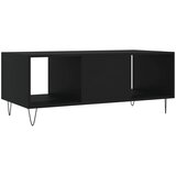  Stolić za kavu crni 102 x 50 x 40 cm od konstruiranog drva | shoptok.hr
