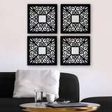 Wallity Set ogledala SYH06833628, crna | Eponuda.ba