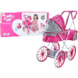 Kolica za lutke Big Baby - roza | shoptok.hr