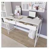 Hanah home duru 1600-47 white study desk | ePonuda.com