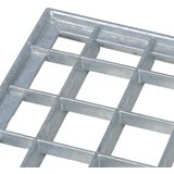  Rešetka Srebrno 30 x 30 x 2 cm Vruće pocinčani čelik | shoptok.hr