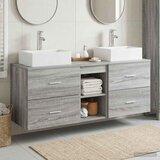  Set ormarića za kupaonicu 3 kom. Siva Sonoma - Siva Sonoma | shoptok.hr