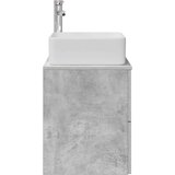  Umivaonik s policom Betonska siva 49,5 x 41 x 63 cm | shoptok.hr