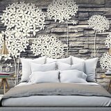  Tapeta - Stones Flowers 350x245 Cijene