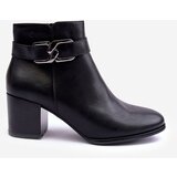 Sergio Leone Women's Warm Boots With Decoration Black Astrid | Shoptok.si