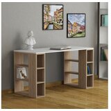 Hanah home Colmar Radni sto, 140x75x60cm, Krem-bijela | Eponuda.ba