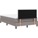  Krevet s kutijom s madracem i LED taupe 120x200 cm tkanina | shoptok.hr