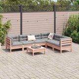  7-dijelni set vrtnih sofa s jastucima masivno drvo duglazije | shoptok.hr