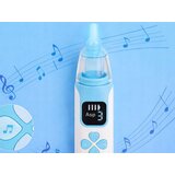  Električna baterija. 400mah nosni aspirator za djecu usb 4 mlaznice plavi | shoptok.hr