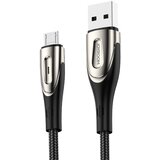 Joyroom Kabel USB-A - microUSB 3A indikator polnjenja, 2m, črn, (21580710) Cene