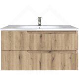Piramida Euridika 100 H lavabo sa ormarićem PINO/OAK | Eponuda.com