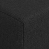 SOFA na razvlačenje Crna 200 x 70 x 15 cm Tkanina | Shoptok.si