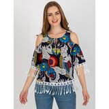 Factory Price Blouse-AT-BZ-2601.67-navy blue | Shoptok.si