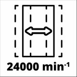 Einhell TC-OS 18/187 Li Solo, Akumulatorska vibraciona brusilica - (4460725) | ePonuda.com