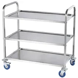 Kolica hotelska za servis ALU 85x45x90cm C-HG-010