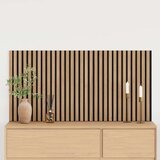  Zidne panele 2 pcs Prirodna 60 5 x 60 cm - Prirodna | shoptok.hr