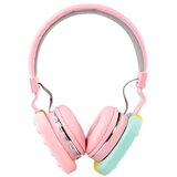 OXE Bluetooth brezžične otroške slušalke Pop It, roza | Shoptok.si