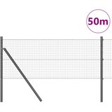  Zavarena žičana ograda za fiksaciju 50 x 0,4 m Siva Mreža | shoptok.hr