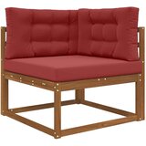  Zunanja blazina za kavč 3 pcs vinsko rdeča Poliester, (5000202601) | Shoptok.si