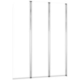 vidaXL tuš-kabine od kaljenog stakla 2 kom 104 x 130 cm prozirne | shoptok.hr