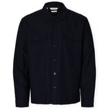 Selected Srajce z dolgimi rokavi Noos Leroy Sun Shirt - Sky Captain Modra u