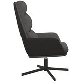  Stolica za opuštanje od tkanine tamnosiva | shoptok.hr