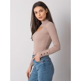 BASIC Feel Good Blouse-RV-BZ-7259.20-dark beige | Shoptok.si