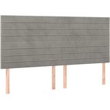  Okvir za krevet bez madraca svjetlosivi 140x200 cm baršunasti | shoptok.hr