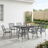  Vrtni set za objed 9 pcs Antracit 212 x 90 x 76 cm | shoptok.hr