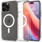 Spigen ULTRA HYBRID MAG OVITEK ZA IPHONE 16 PRO MAX ZA MAGSAFE CLEAR, (21994355) Cene