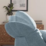 CARRYHOME KOTNA SEDEŽNA GARNITURA, mikrovlakna modrosiva | Shoptok.si