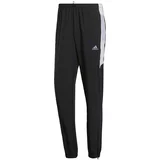 ADIDAS SPORTSWEAR Športne hlače svetlo lila / črna / bela