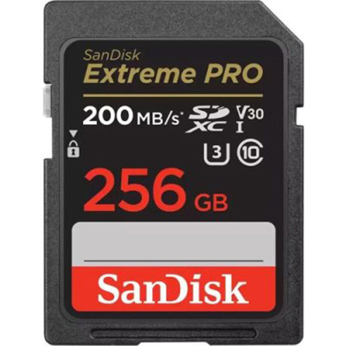 MEMORISKA KARTICA SanDisk SDXC 256GB Extreme Pro 200MB/s V30 UHS-I